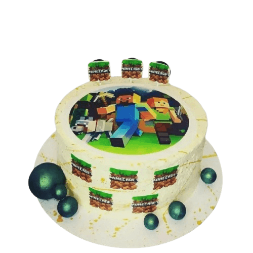 Торт «Minecraft»