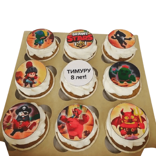 Капкейк Тимуру на 8 лет