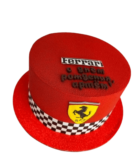 Торт «Ferrari» на день рождения